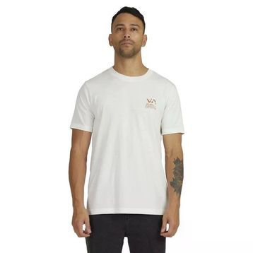 RVCA Uvyzt00413 Cranes Ss Tee Erkek Tişört