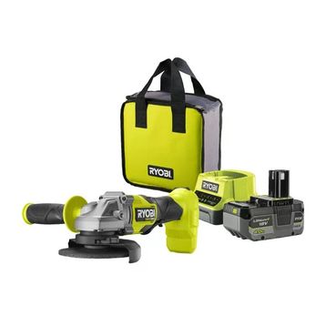 Ryobi RAG18X-1C40S 18 V 4 Ah Akülü Avuç Taşlama Makinesi