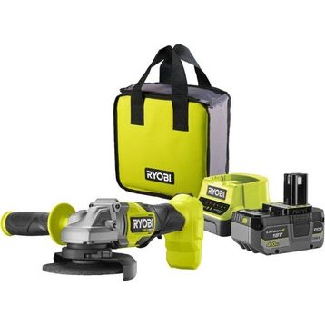 Ryobi RAG18X-1C40S 18 V 4 Ah Akülü Avuç Taşlama Makinesi