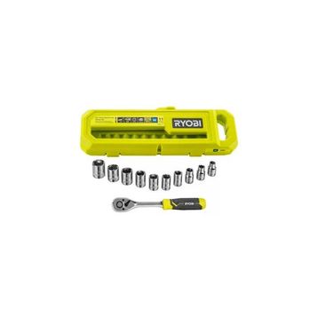 Ryobi RHRS11PC 3/8 inç 11 Parça Cırcırlı Lokma Takımı