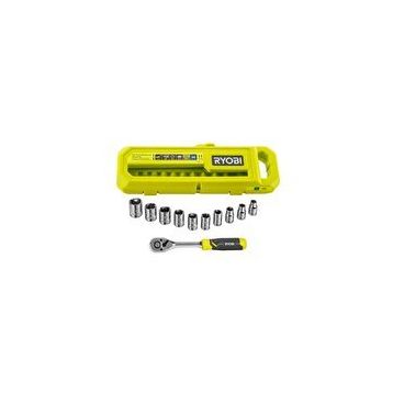 Ryobi RHRS11PC 3/8 inç 11 Parça Cırcırlı Lokma Takımı