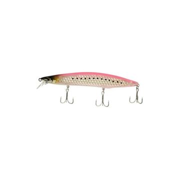 Ryuji Flash Minnow 14 cm 28 gr Pink Flash Floating Maket Yem