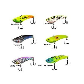 Ryuji Mirror Vib Zebra Glow 15 gr 5.5 cm Jig Yem