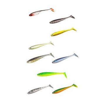 Ryuji Panic Shad 9 cm 5.5 gr Shad Uv Silikon Yem