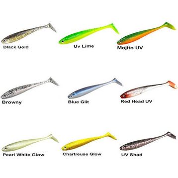 Ryuji Panic Shad Red Head Uv 9 5.5 Silikon