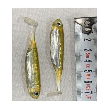 Ryuji Real Fish 8 cm 5 Adet Flash Silikon Yem
