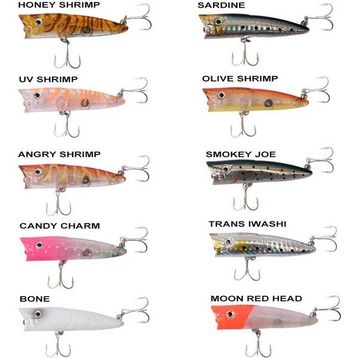 Ryuji Sea Popper 7 cm 8.5 gr Honey Shrimp Top Water Maket Yem