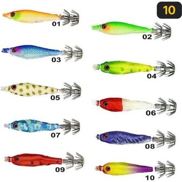 Ryuji Soft Squid 7 cm 10 Standart Silikon Kalamar Zokası