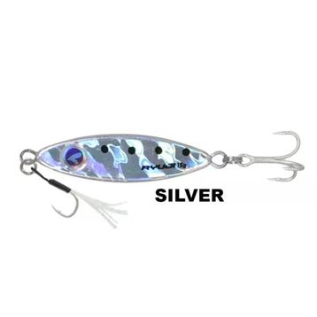 Ryuji Zuby 32 mm 6.6 gr Silver Metal Jig Yem