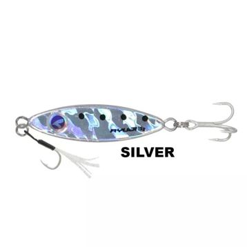 Ryuji Zuby 32 mm 6.6 gr Silver Metal Jig Yem
