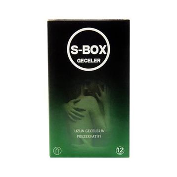 S-Box 12'li Geceler Prezervatif