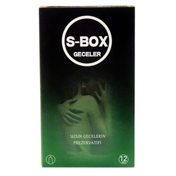 S-Box 12'li Geceler Prezervatif