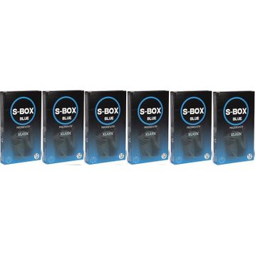 S-Box Blue Kayganlaştırıcılı Klasik 6x12'li Prezervatif Kondom