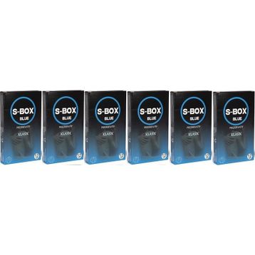 S-Box Blue Kayganlaştırıcılı Klasik 6x12'li Prezervatif Kondom