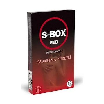 S-Box Kabartma Yüzeyli 12'li Prezervatif
