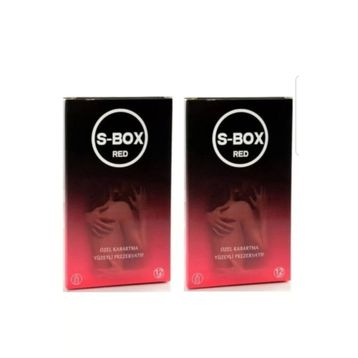 S-Box Kabartma Yüzeyli 12'li Prezervatif