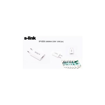 S-Link IP-826 USB Şarj Adaptörü