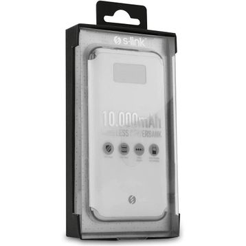 S-Link IP-W10 10000 mAh Beyaz Kablosuz Powerbank