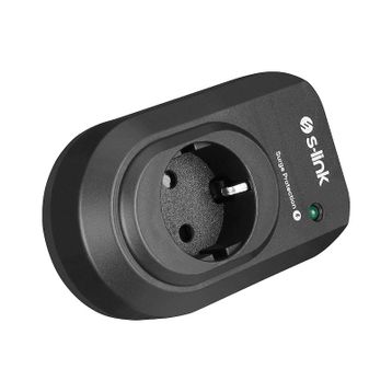 S-Link SL-06 450 Joule Siyah 3500 W Akım Korumalı Tekli Priz