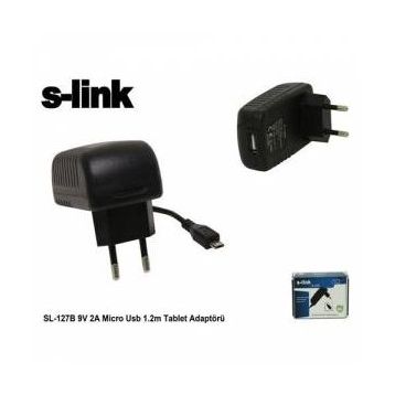 S-Link SL-127B 9V 2A Tablet PC Adaptörü