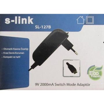 S-Link SL-127B 9V 2A Tablet PC Adaptörü