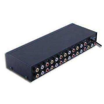 S-Link SL-18AV Siyah 8'li AV Splitter