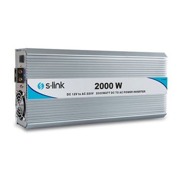 S-Link SL-2000W 2000W DC 12V-230V İnvertör