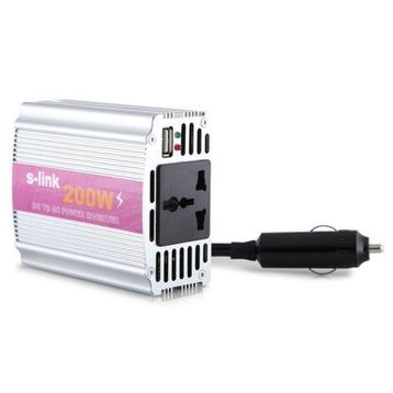 S-link SL-200W 12-230V DC-AC 200W Inverter