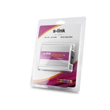 S-link SL-200W 12-230V DC-AC 200W Inverter