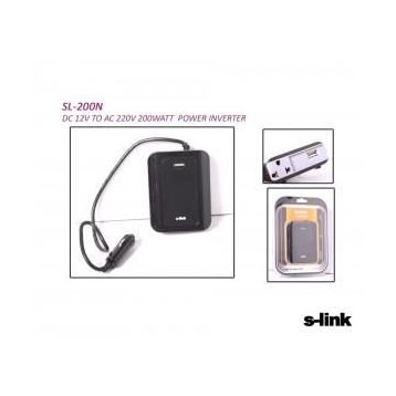 S-link SL-200W 12-230V DC-AC 200W Inverter