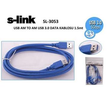 S-LINK SL-3053 1.5 M USB 3.0 USB DATA KABLOSU