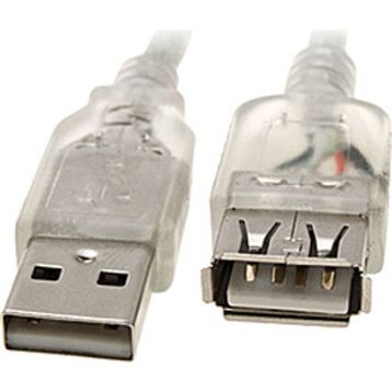 S-Link SL-AF2015 1.5 mt USB 2.0 Şeffaf Uzatma Kablosu