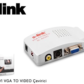 S-Link SL-AV201 VGA Çevirici