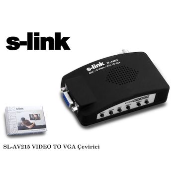 S-Link SL-AV215 VGA Çevirici