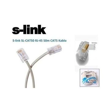 S-Link SL-CAT50-RJ45 Ağ Kablosu