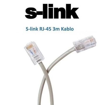S-LINK SL-CAT6030BL 30 cm Mavi Utp CAT6 Kablo