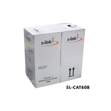 S-Link SL-Cat608 Gri Cat6 Utp Patch Kablo