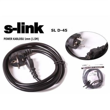 S-Link SL-D45 Notebook Güç Kablosu