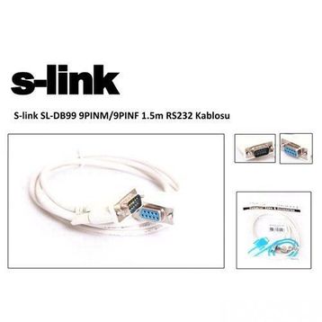 S-Link SL-DB99 9PINM/9PINF 1.5M RS232 Kablosu