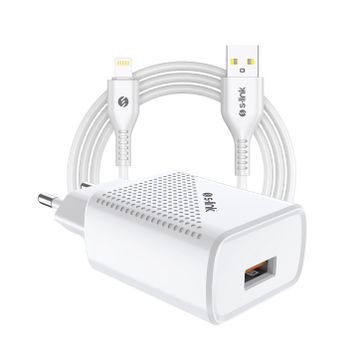 S-Link SL-EC40L Beyaz Kablolu Ev Şarj Adaptörü