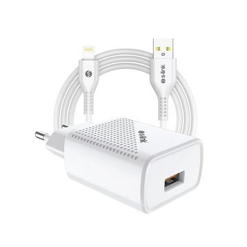 S-Link SL-EC40L Beyaz Kablolu Ev Şarj Adaptörü