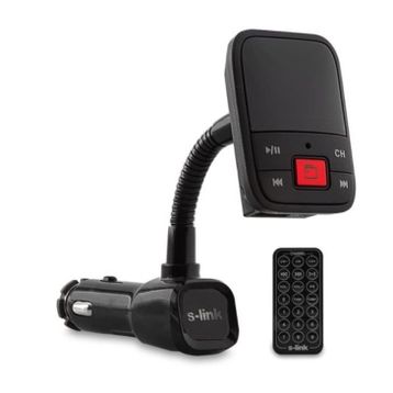 S-link SL-FM65 SD/Usb Destekli + 2.1A Usb Şarj Portlu Fm Transmitter