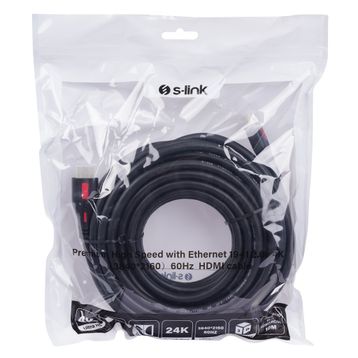S-Link SL-HDM4K10 10 mt V2.0 4K UHD HDMI Kablo