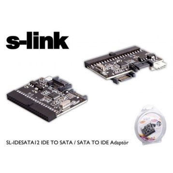 S-Link SL-IDESATA12 Sata Çevirici