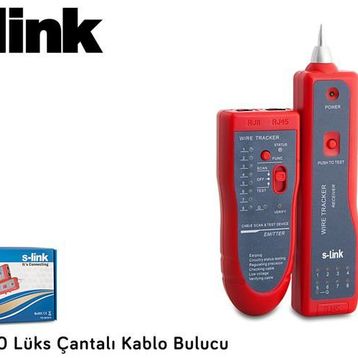 S-Link SL-KB10 Lüks Çantalı Kablo Bulucu