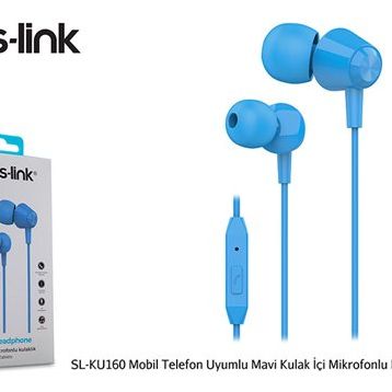 S-Link SL-KU160 Mavi Kulaklık