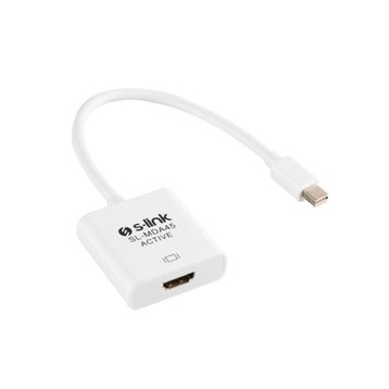 S-LINK SL-MDA45 Mini Display to HDMI Active Kablo