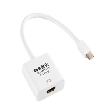 S-LINK SL-MDA45 Mini Display to HDMI Active Kablo