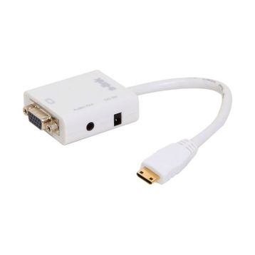 S-link SL-MHVS15 Mini HDMI to VGA+Audio Çevirici