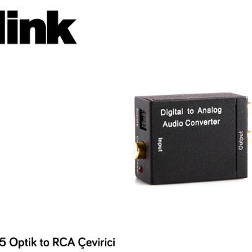S-Link SL-OPR15 Optik to RCA Çevirici